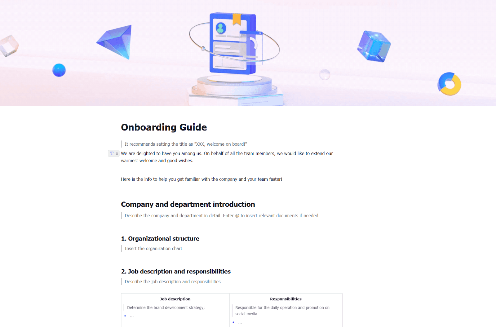 Lark onboarding