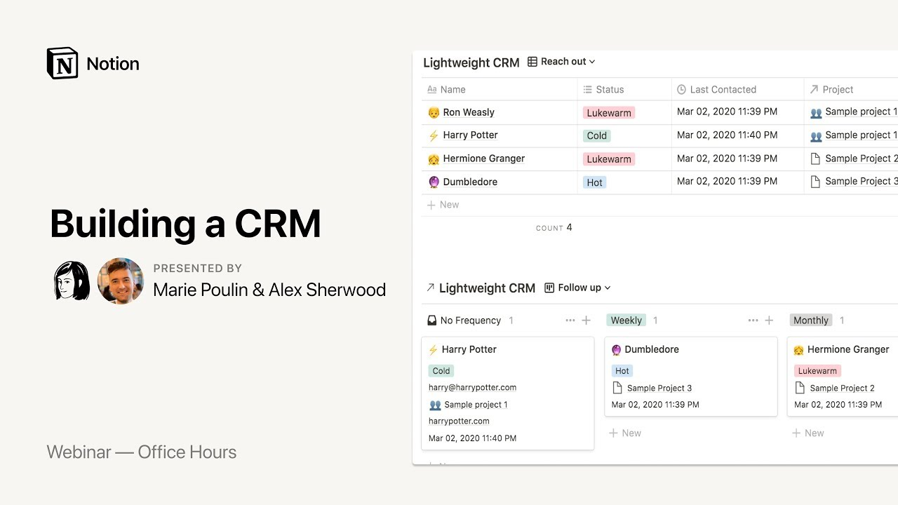 Notion CRM