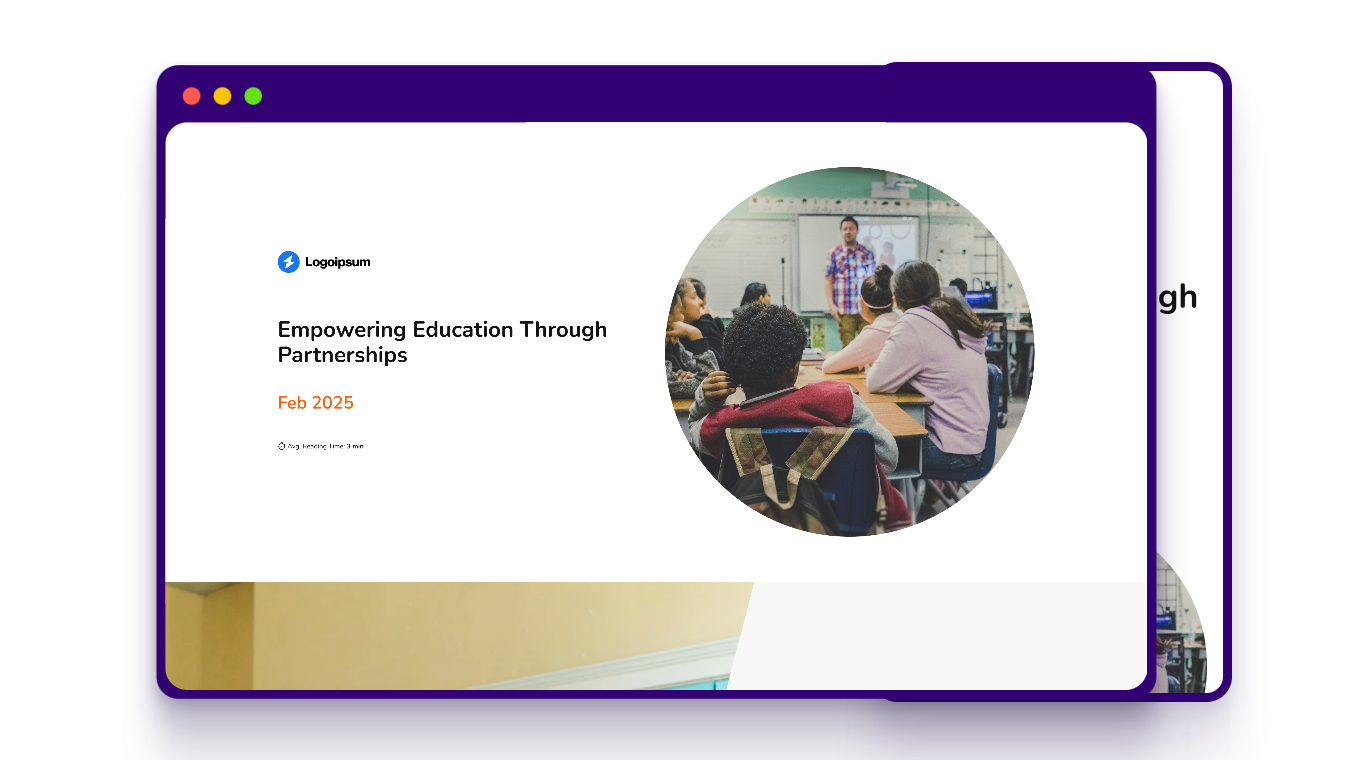 Nonprofit/impact pitch deck