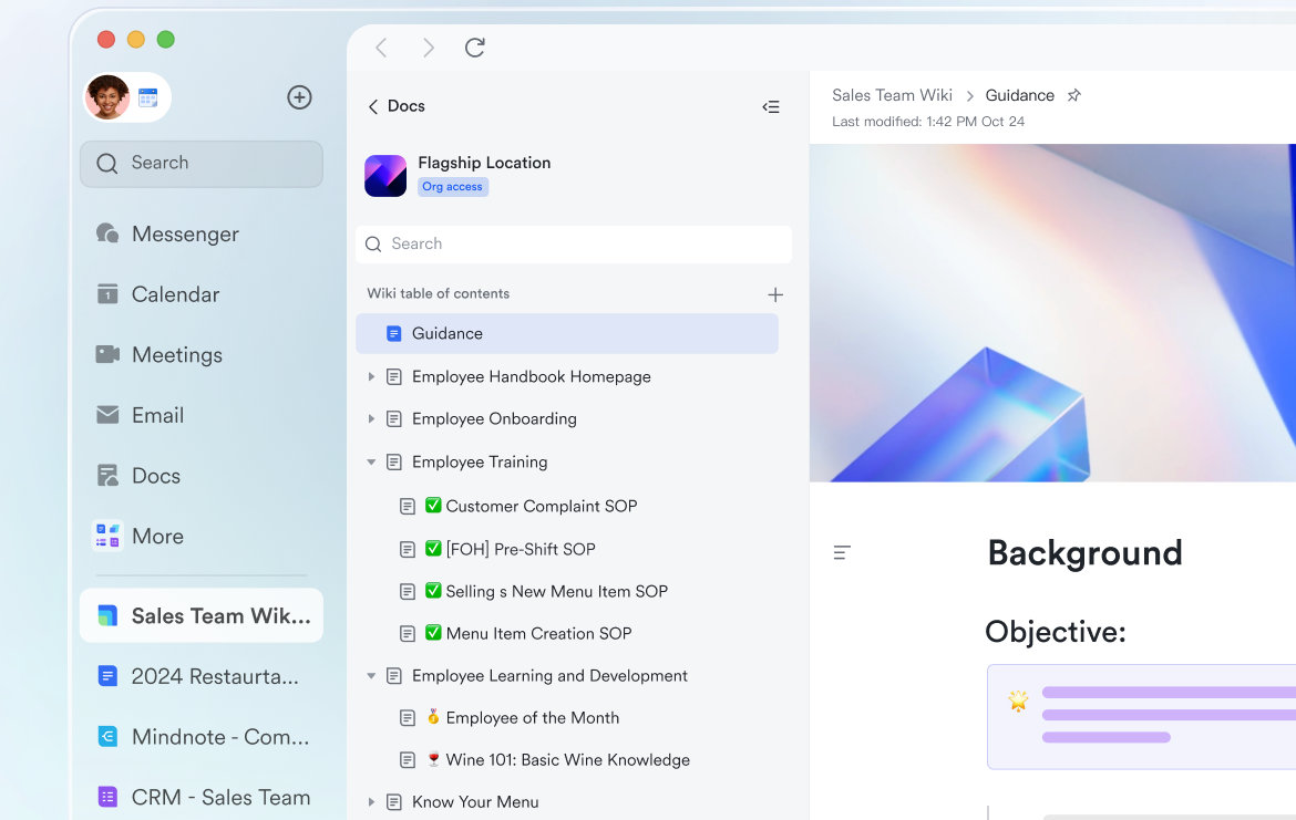 Lark Docs fosters collaborative planning and centralized knowledge