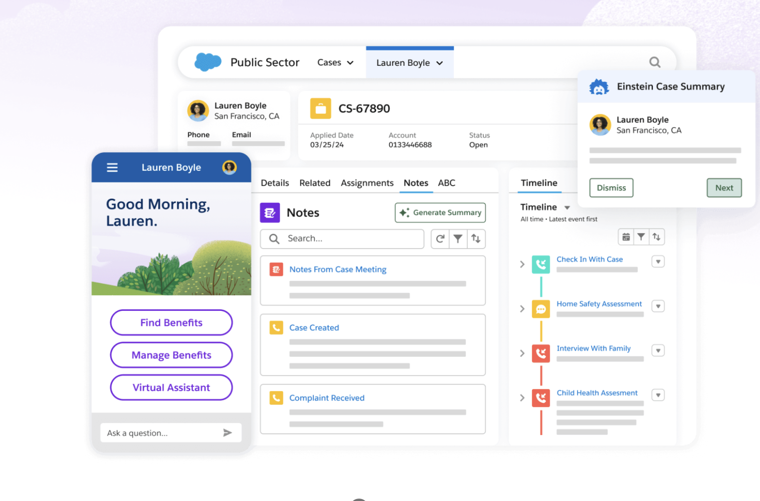 Salesforce supports government CRM