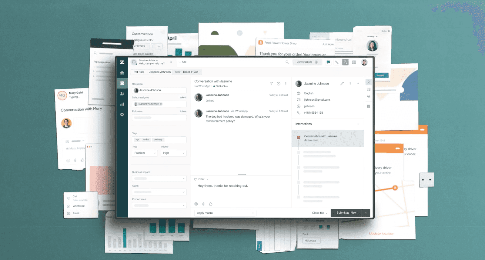 endesk’s customer service solution