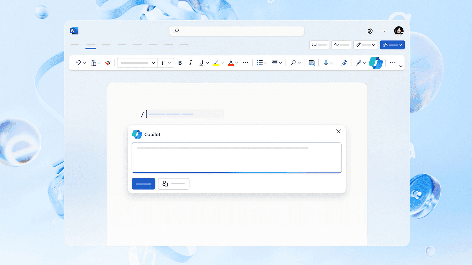 Microsoft Word with Copolit opened
