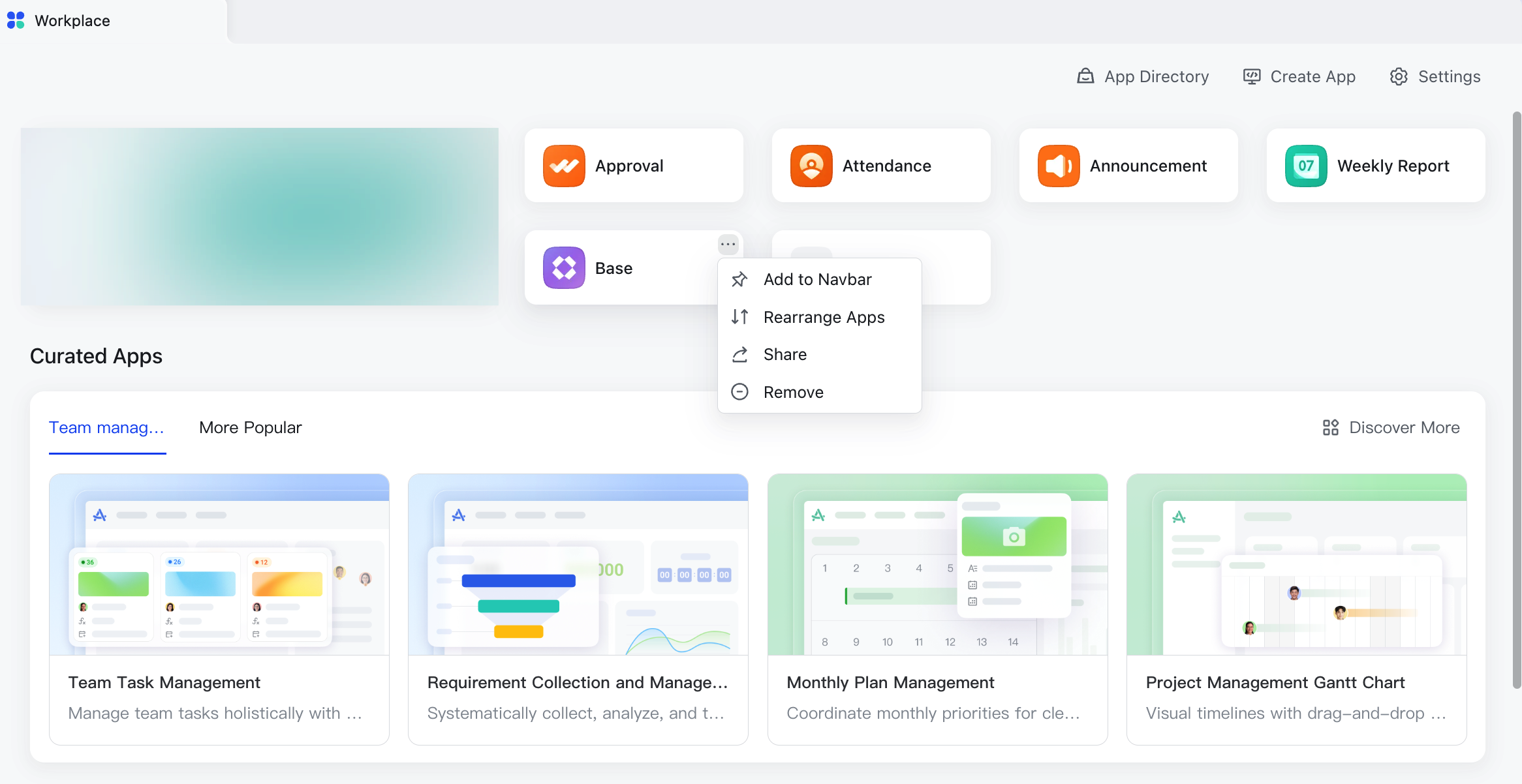 Admin | Get started with Default Workplace