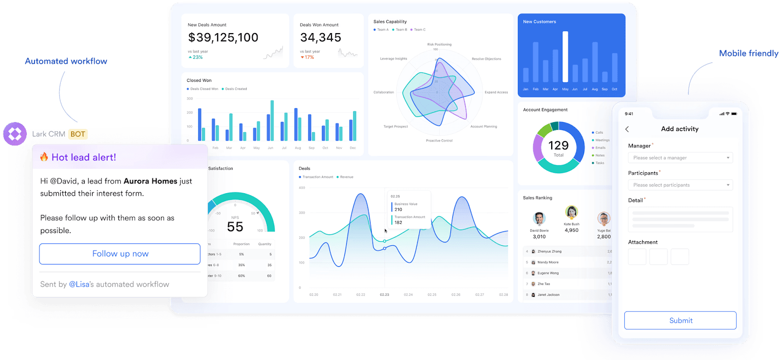Lark Base CRM