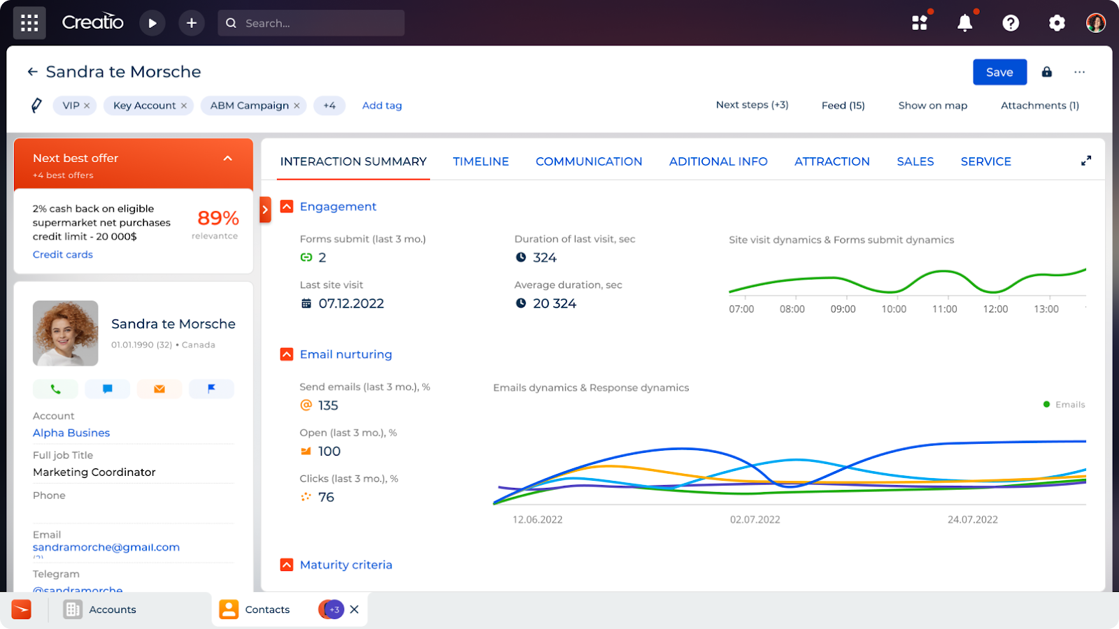 Creatio CRM Custom workflows & automation