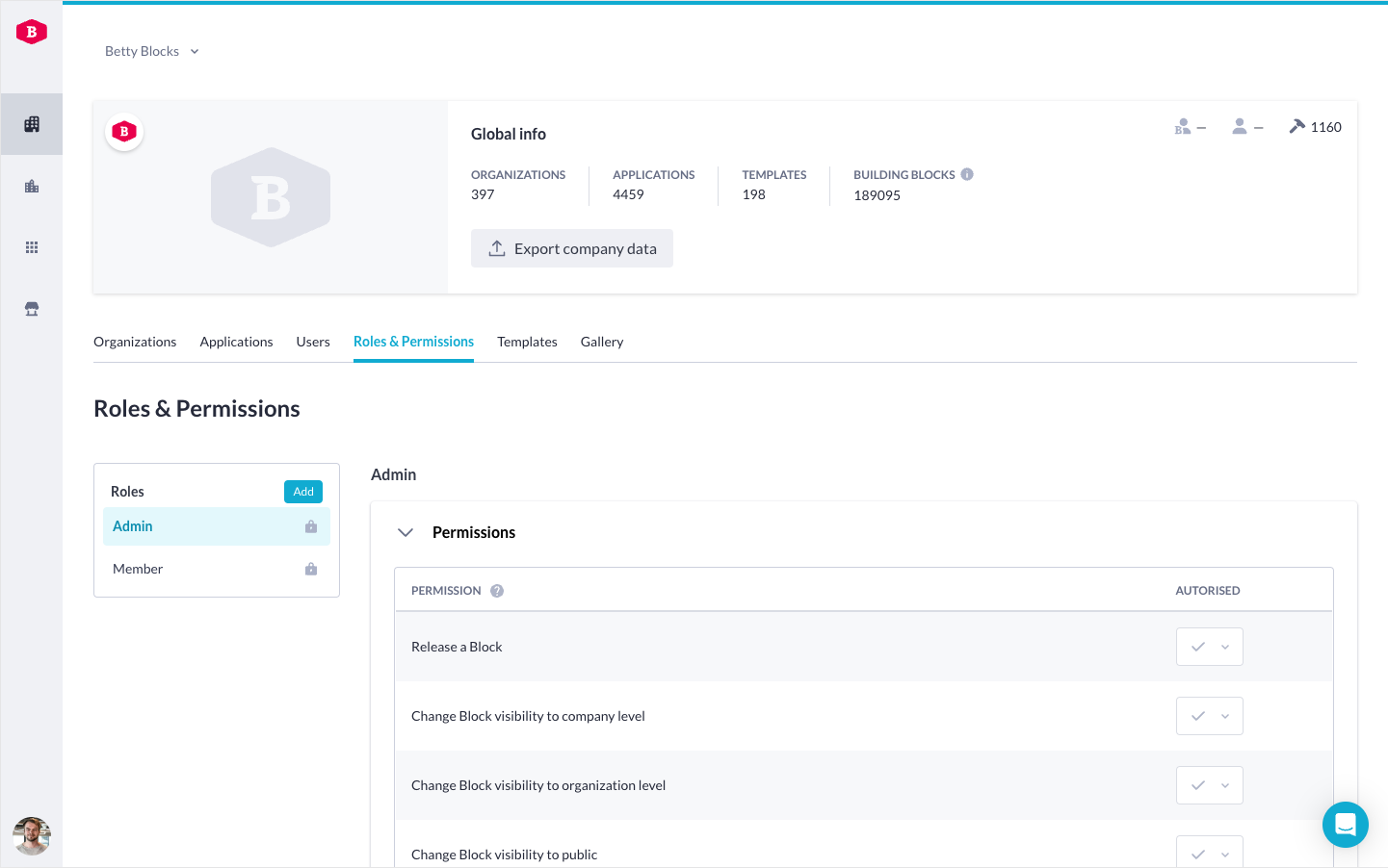 Betty Blocks is an enterprise-focused no-code platform