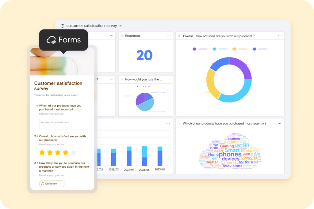 Lark Form assists in collecting data and inputs
