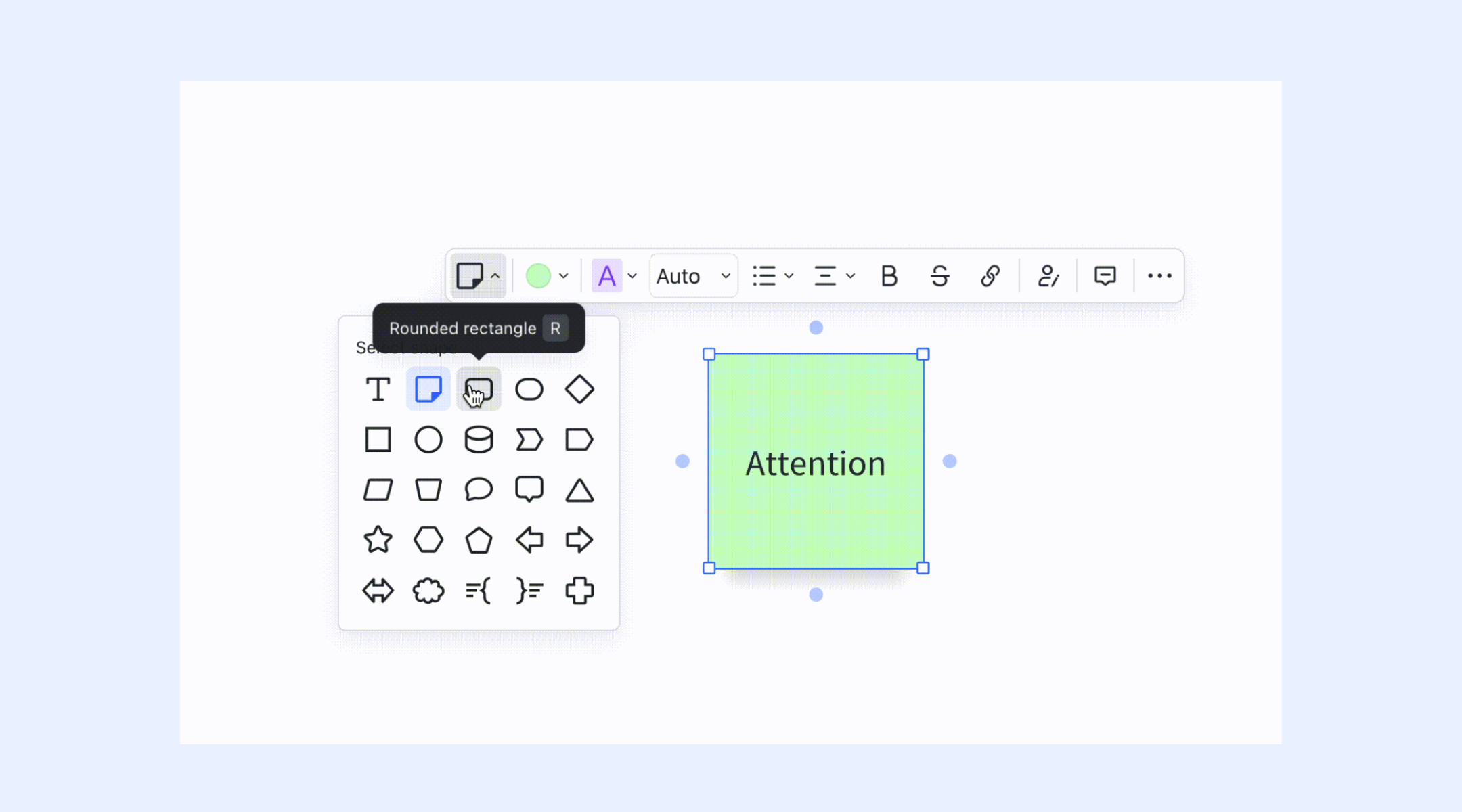 Sticky notes that remain part of the work, not just the workshop