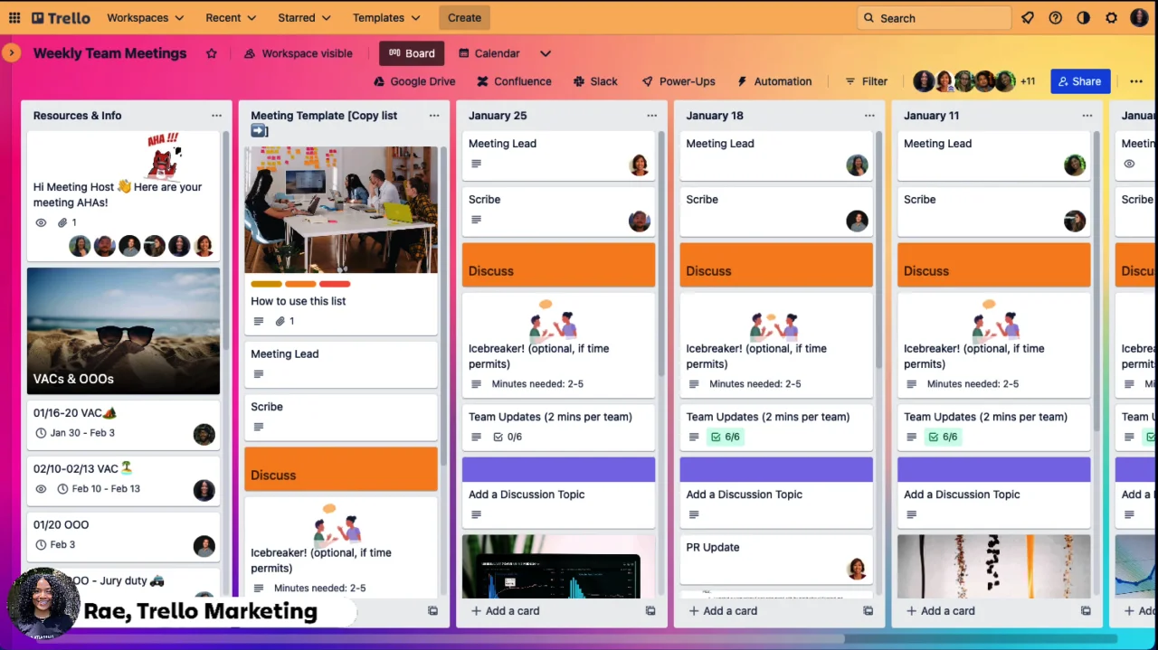 Trello is a simple and visual Teamwork alternative for kanban boards