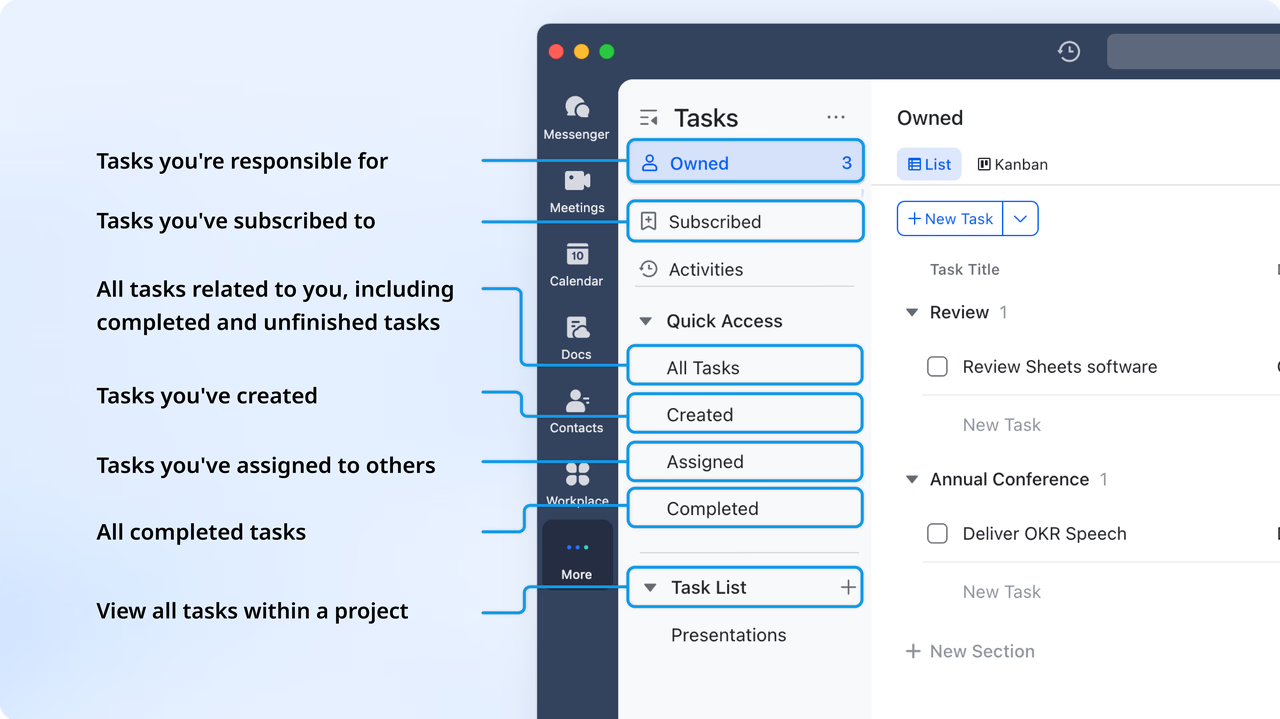 Executing work packages with clear ownership and tracking