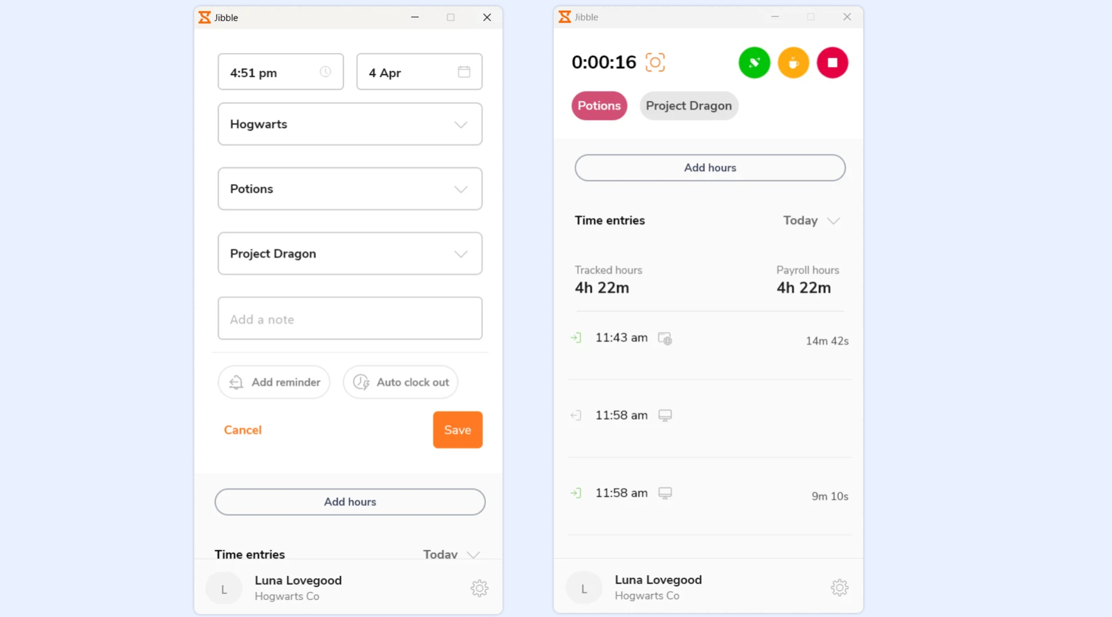 Jibble: AI facial recognition time clock