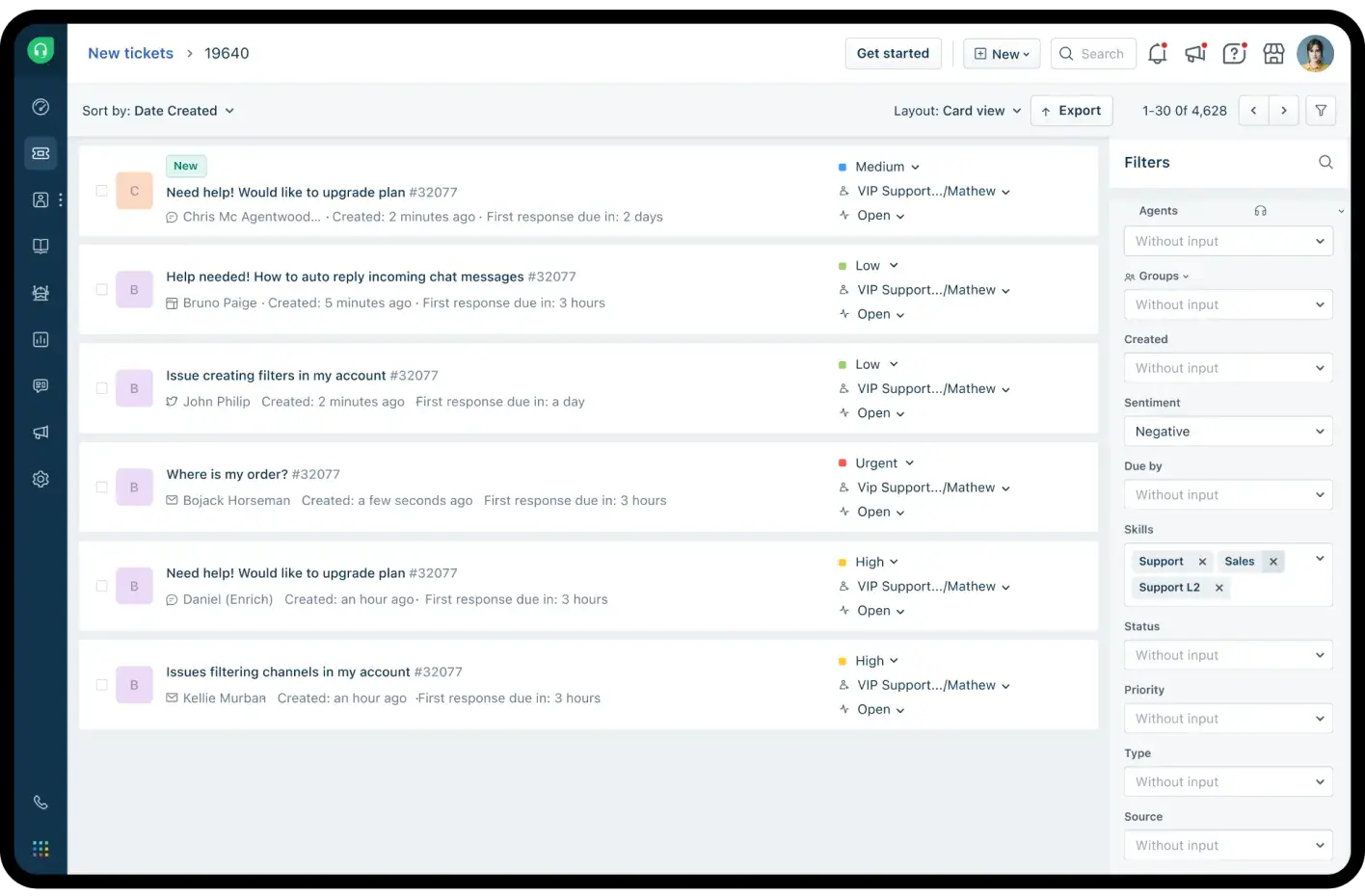 Freshdesk email-to-ticket, automations, collision detection, and reporting