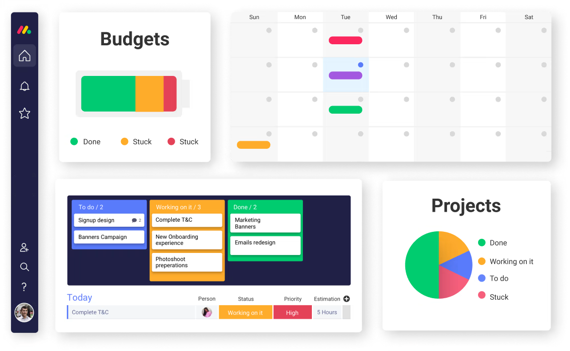 Monday.com project managemnet tool
