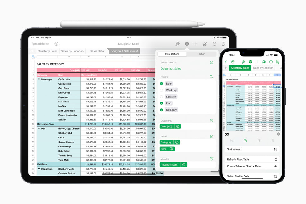 Apple iWork: Productivity apps