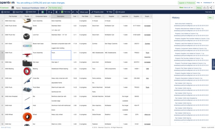 OpenBOM is a cloud-native platform