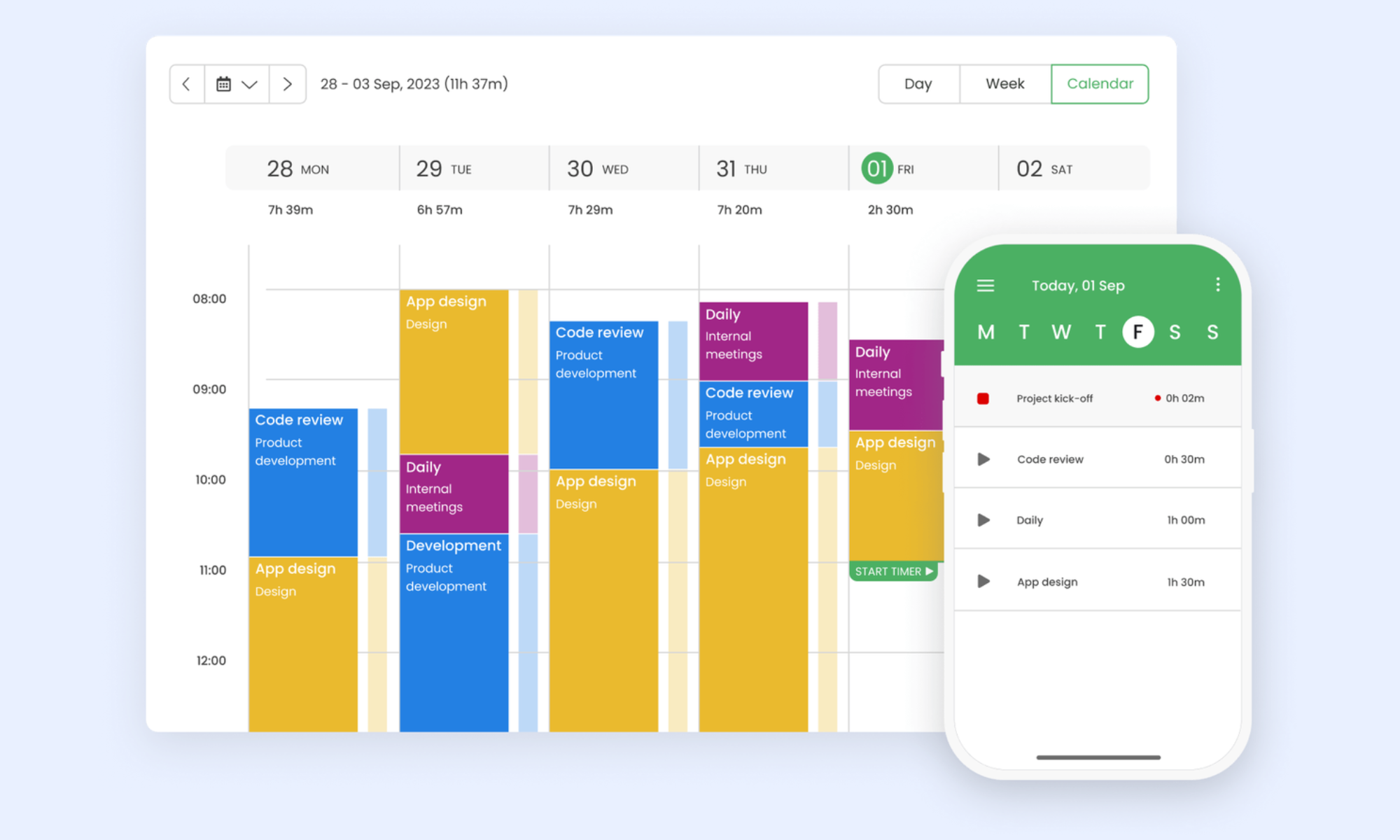 TimeCamp automated time tracking