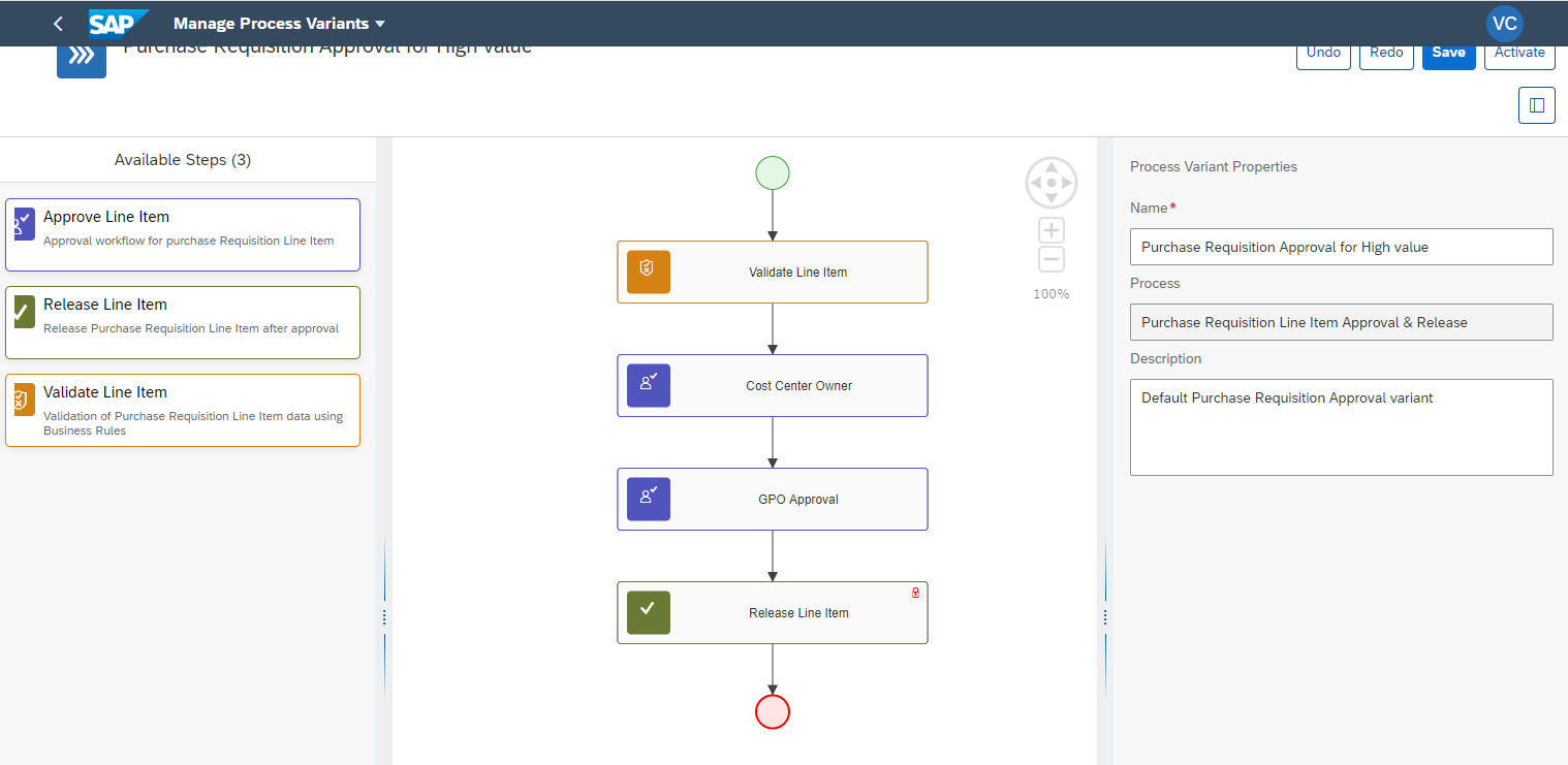 SAP Workflow Management platform