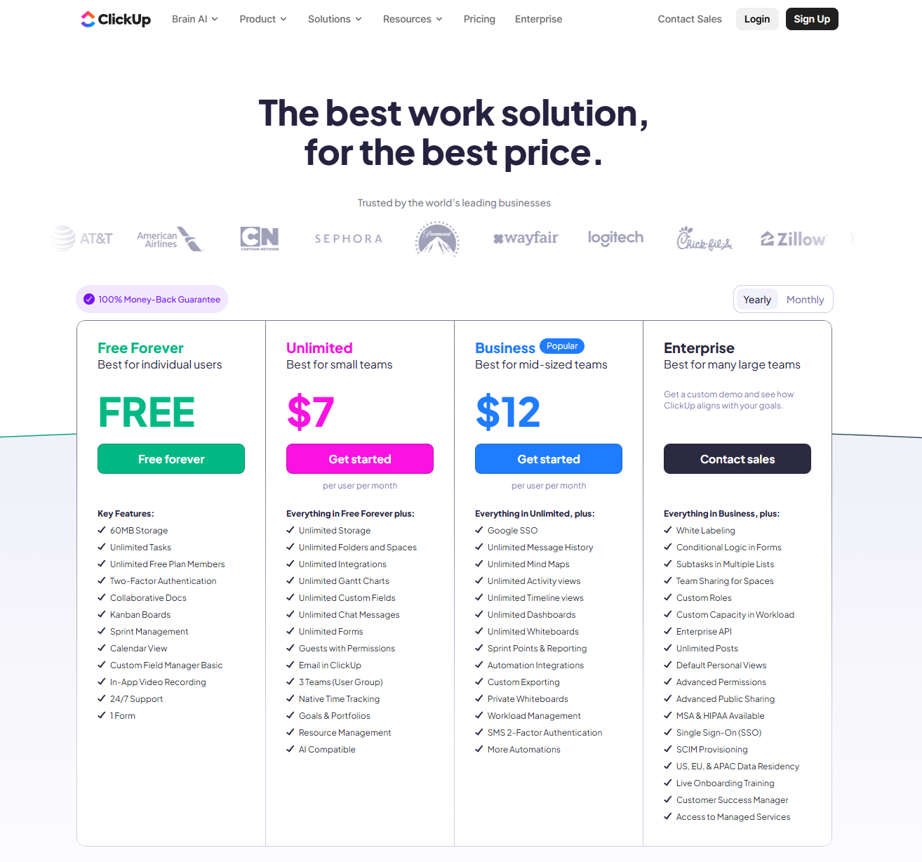 Asana Pricing