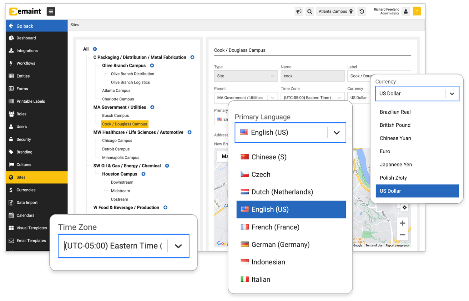 eMaint is an enterprise CMMS for reliability programs
