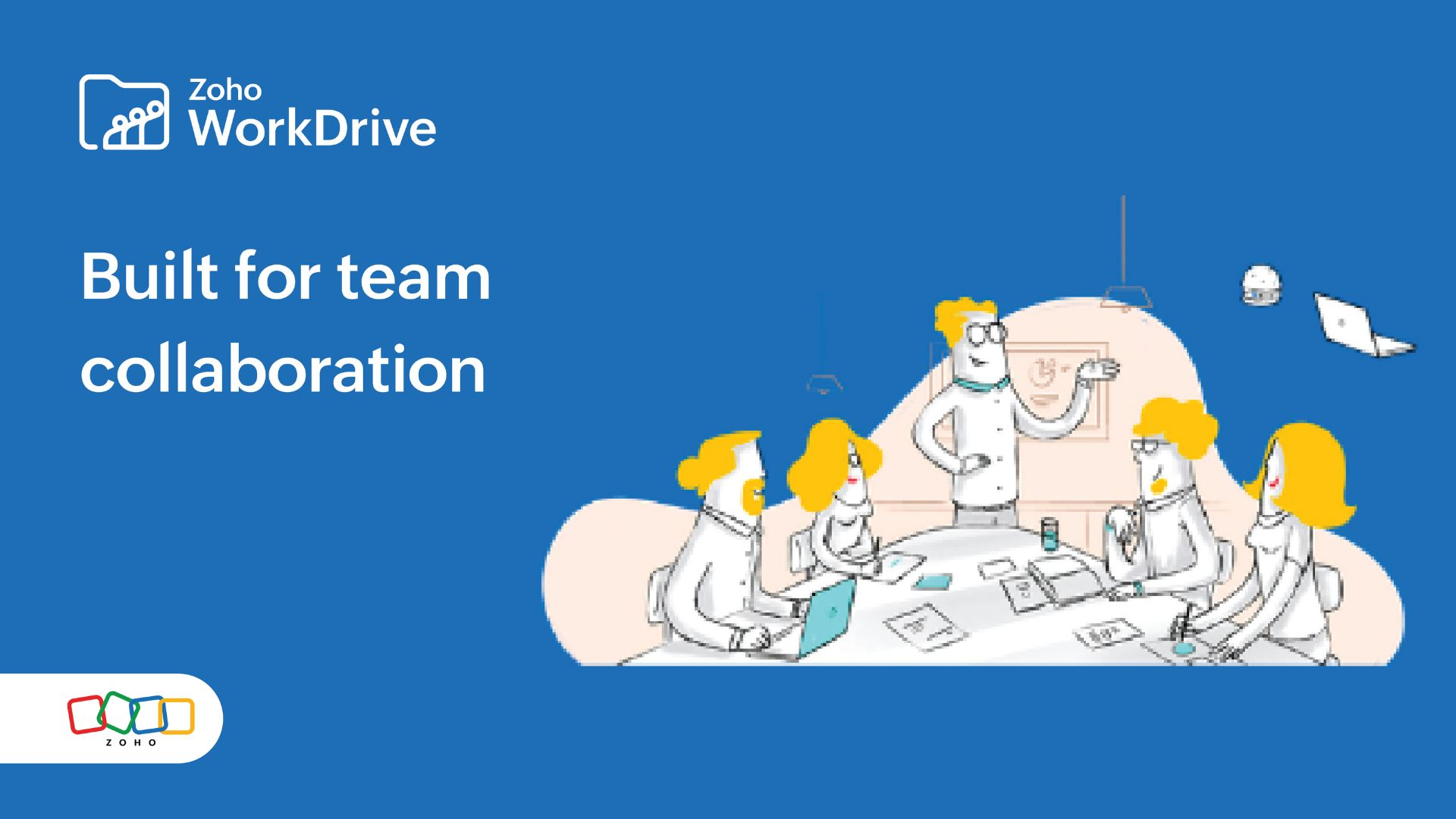 Zoho workdrive: Team workspace inside the zoho ecosystem