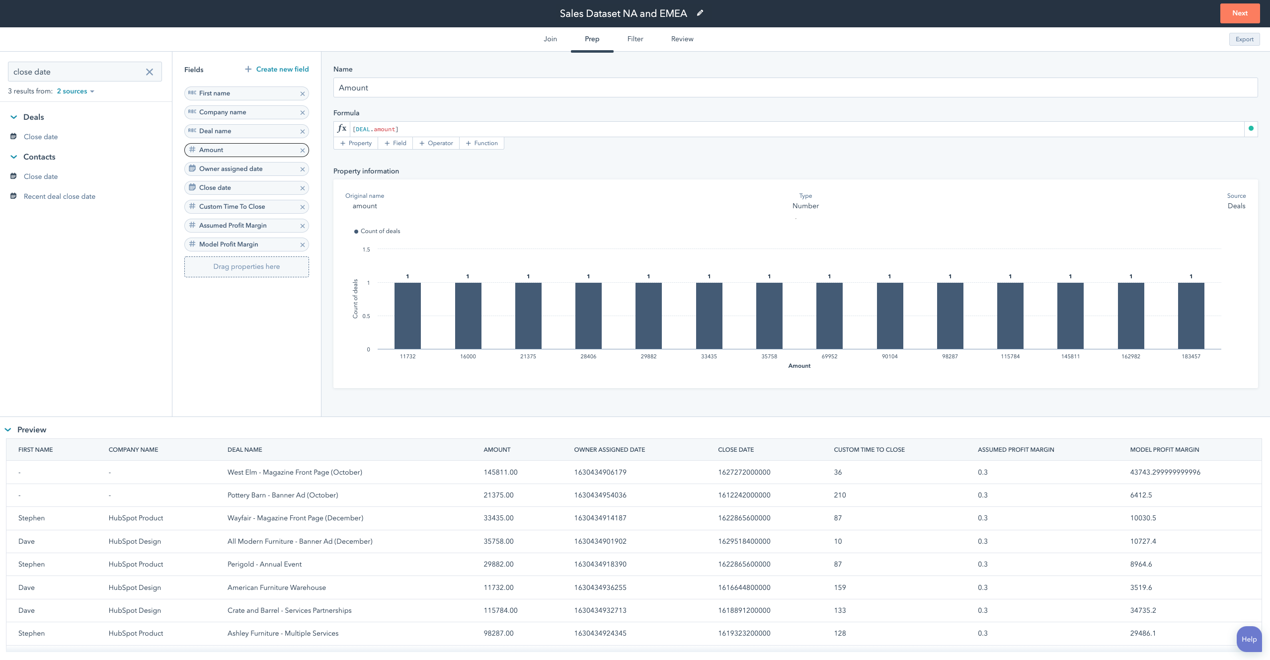 HubSpot CRM-centric workflow platform