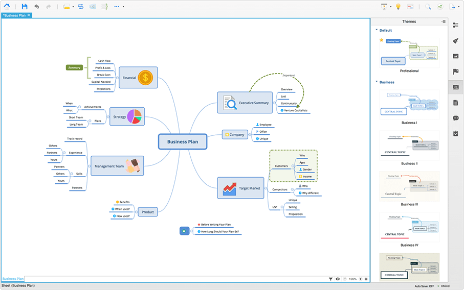 XMind desktop mind mapping software