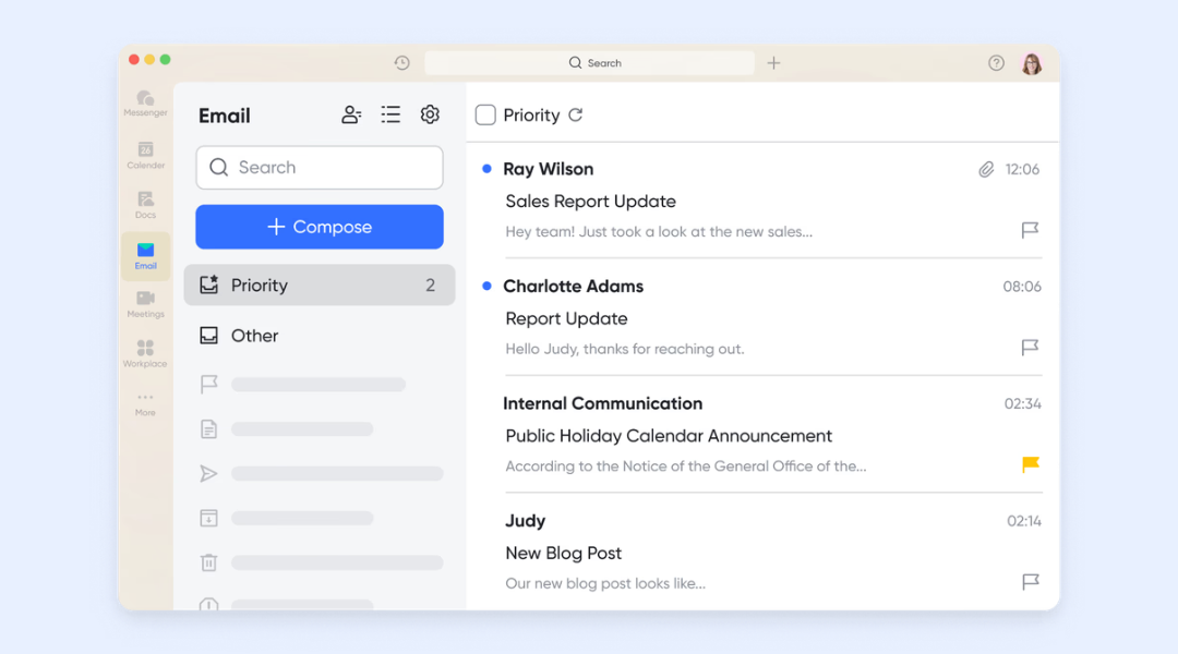 Lark Mail: Connected communication reimagined
