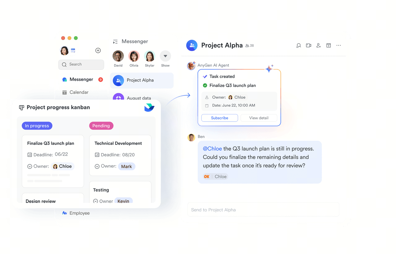 Lark serves as the ultimate ClickUp alternative by unifying project management and team communication into one fast, seamless workspace.