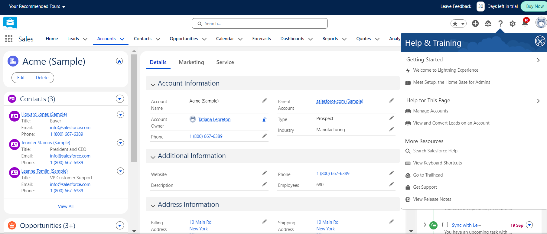 Salesforce leading enterprise CRM platform designed for large organizations