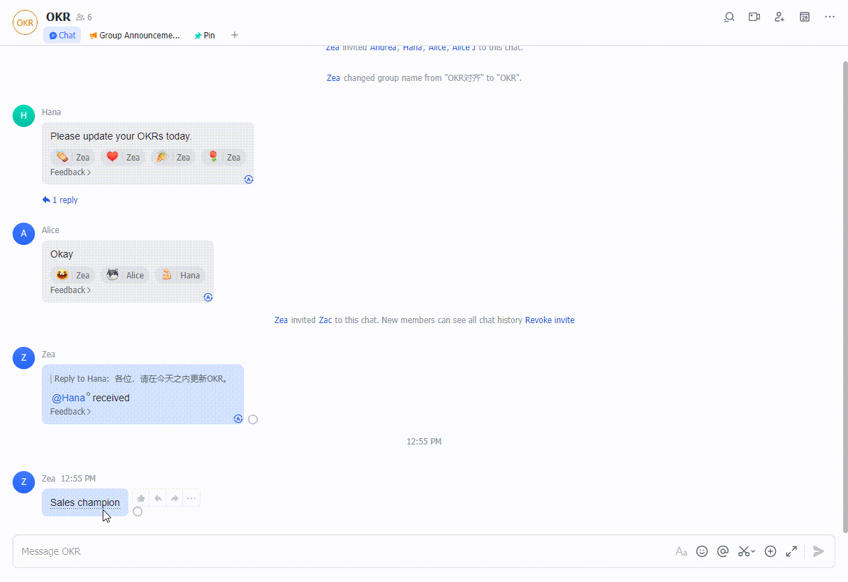 Communicate better with Lark