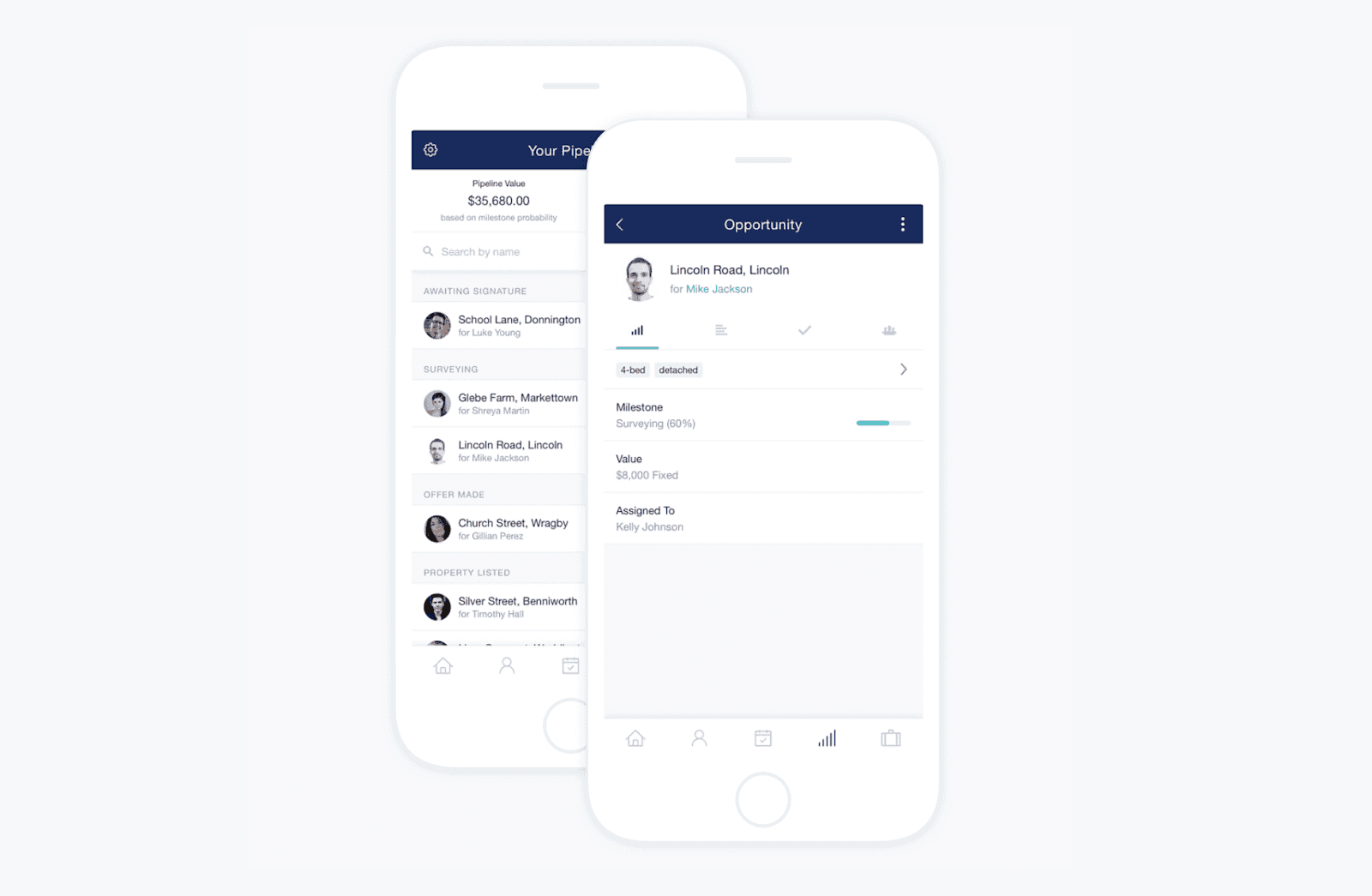 Capsule CRM’s mobile feature