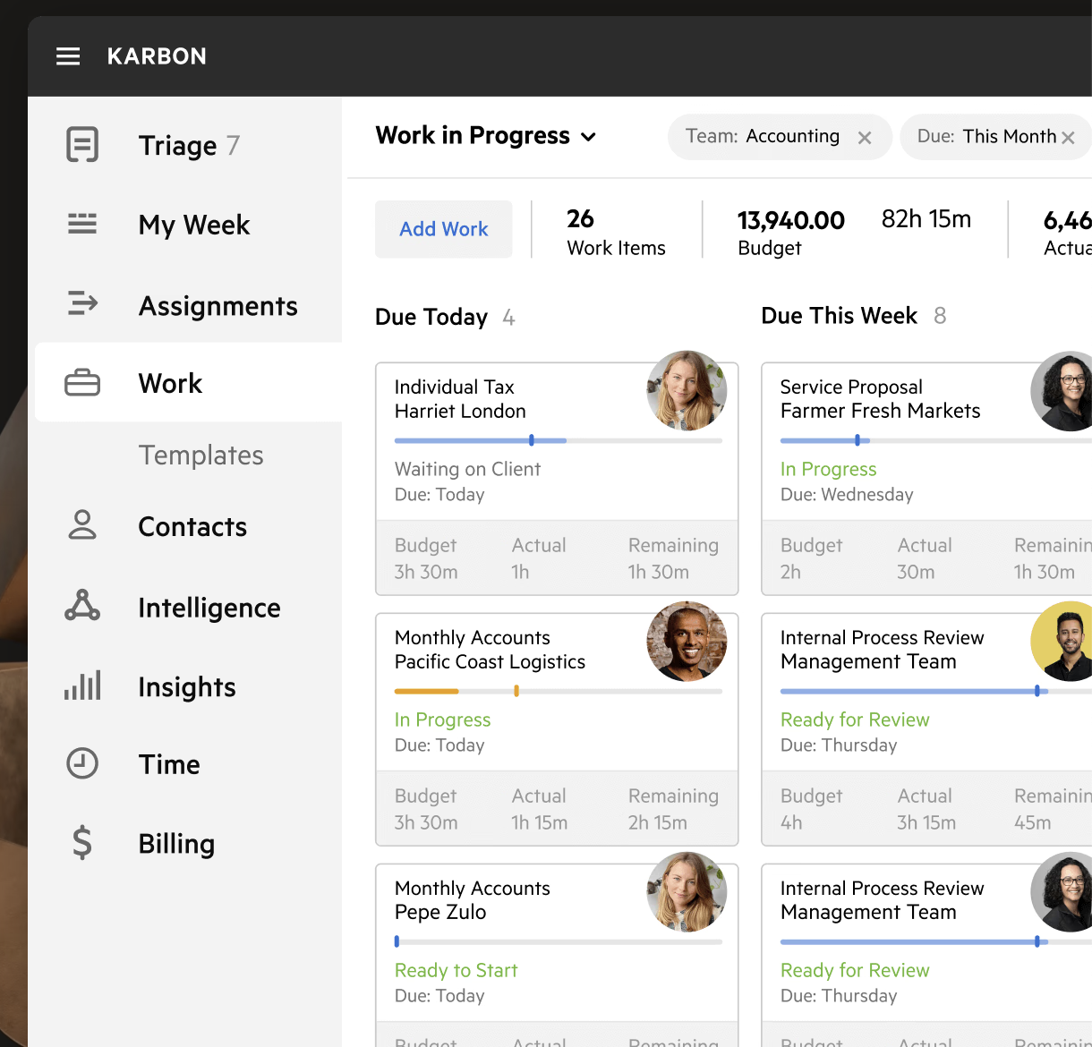 Karbon as a good CRM for tax teams