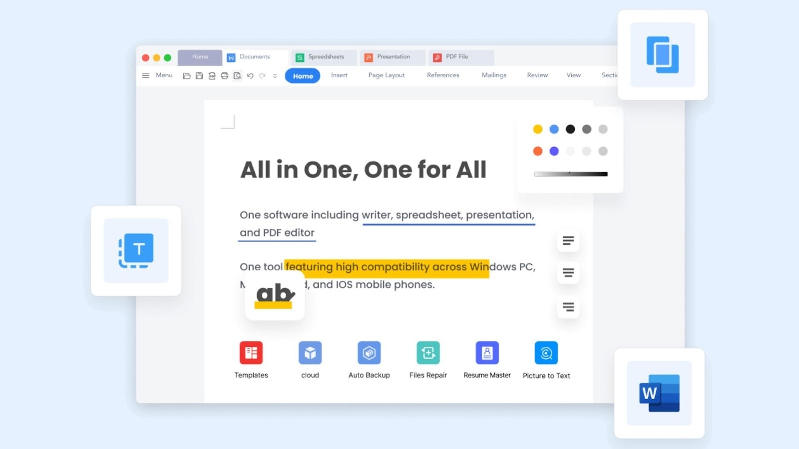 WPS Office Writer: a highly compatible free Word alternative