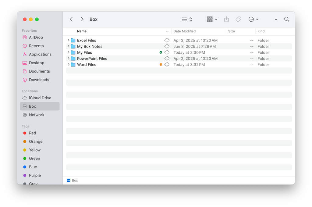 Box is for enterprise-grade security and file governance