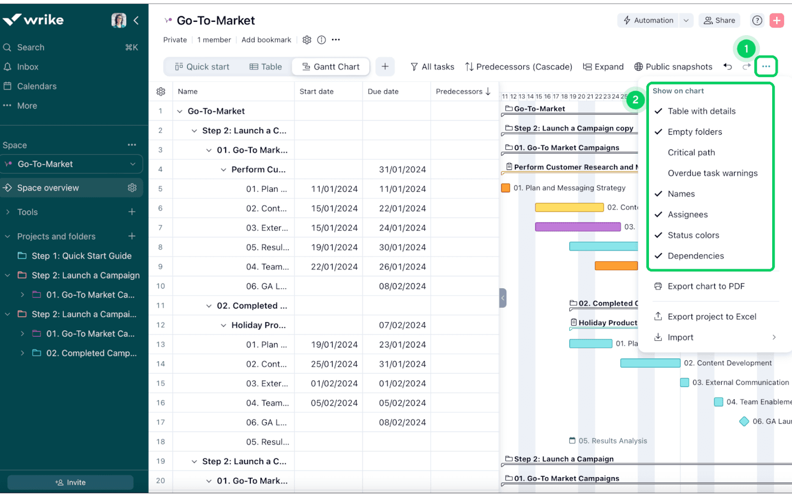 Wrike project management overview