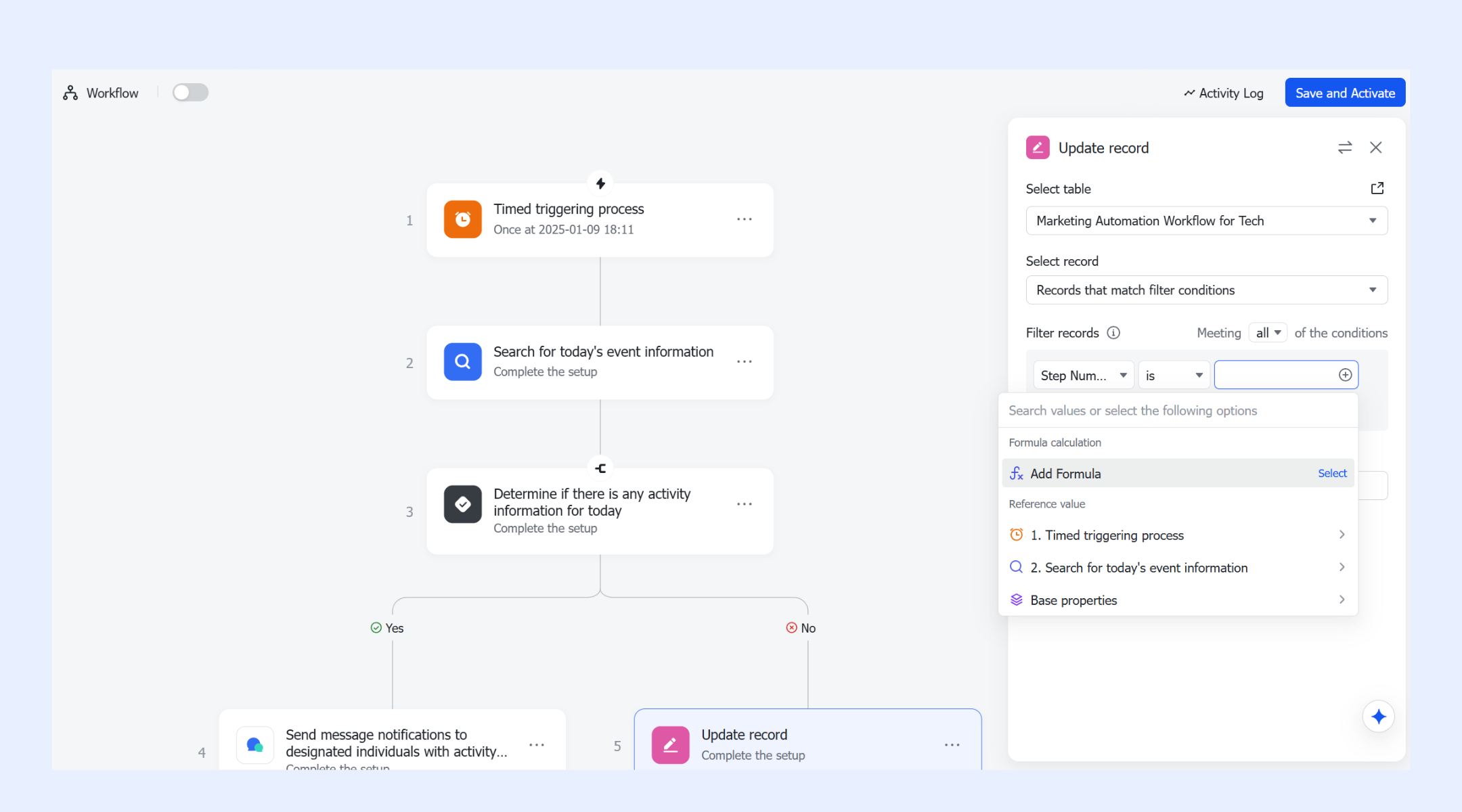 Build more powerful conditional logic and data flows with formulas