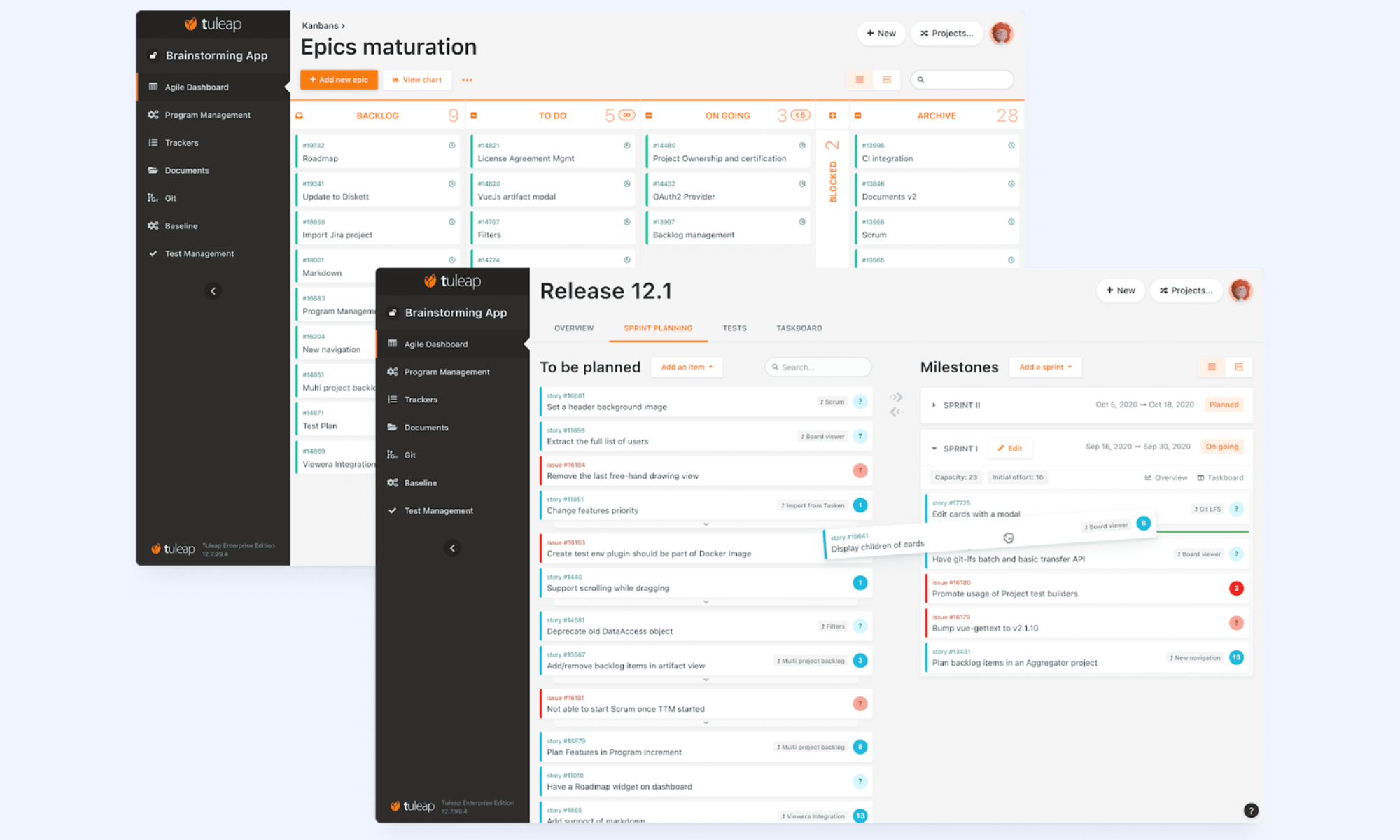 Tuleap: DevOps-oriented ALM platform