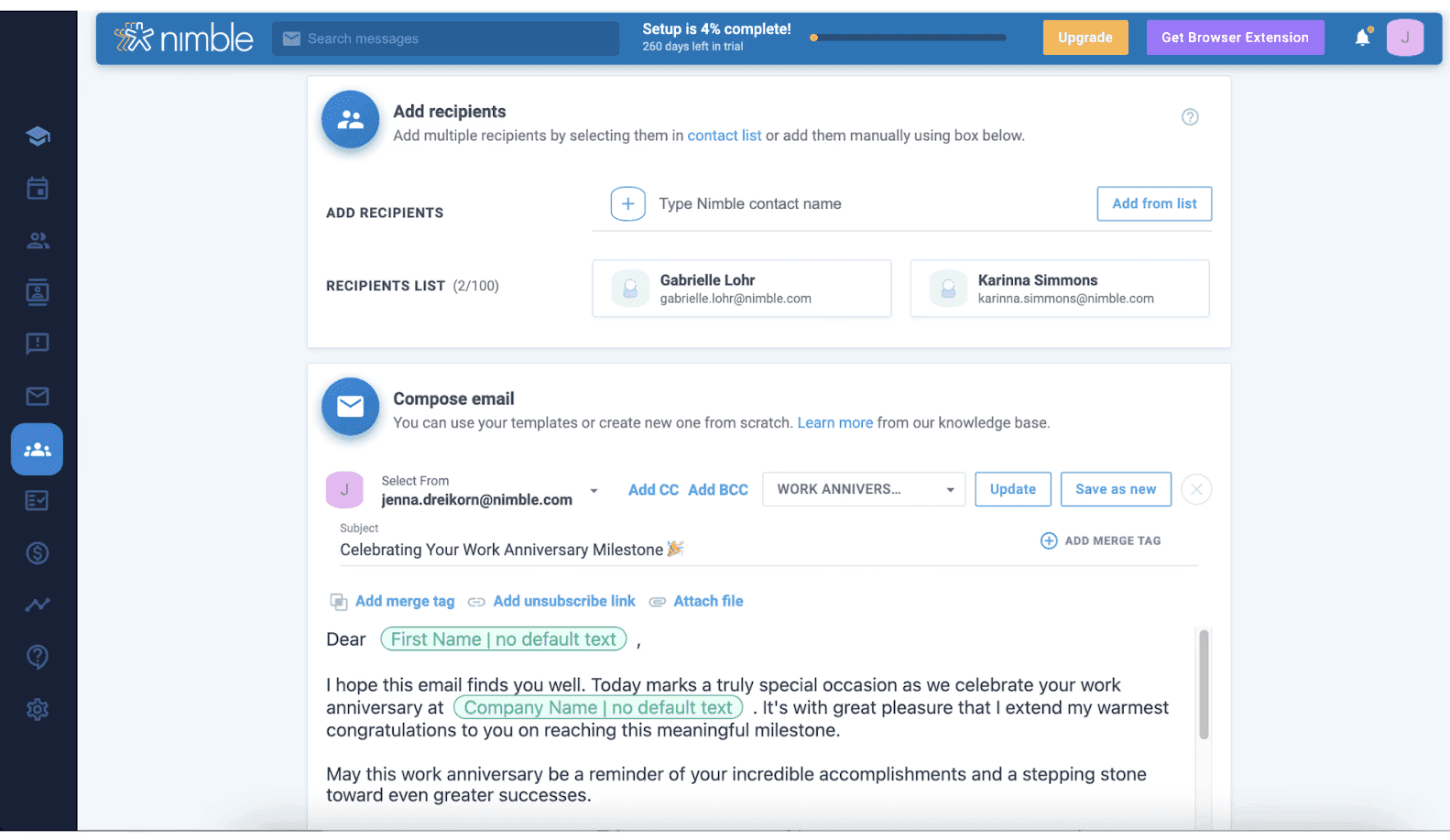 Nimble CRM AI