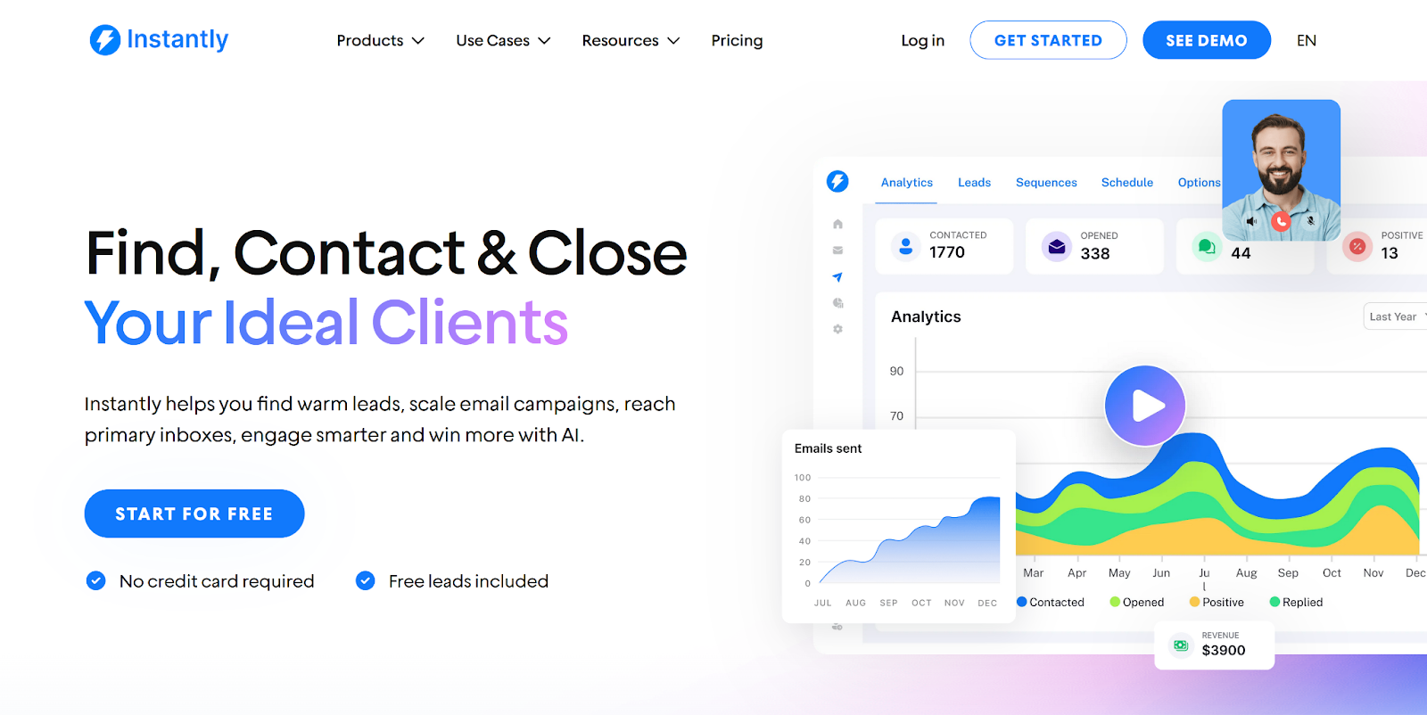 Instantly.ai: A cold outreach and lead generation platform