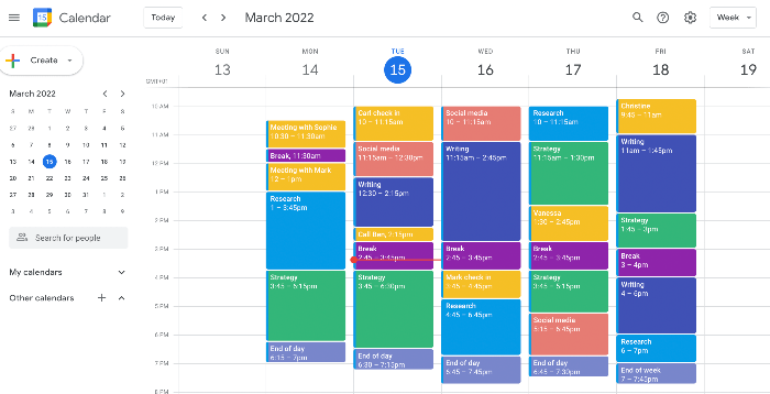 Clockify for time tracking meets manual time blocking