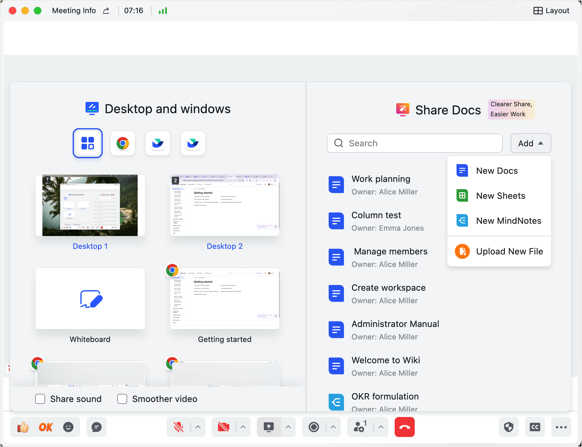 Get started with Lark Meetings
