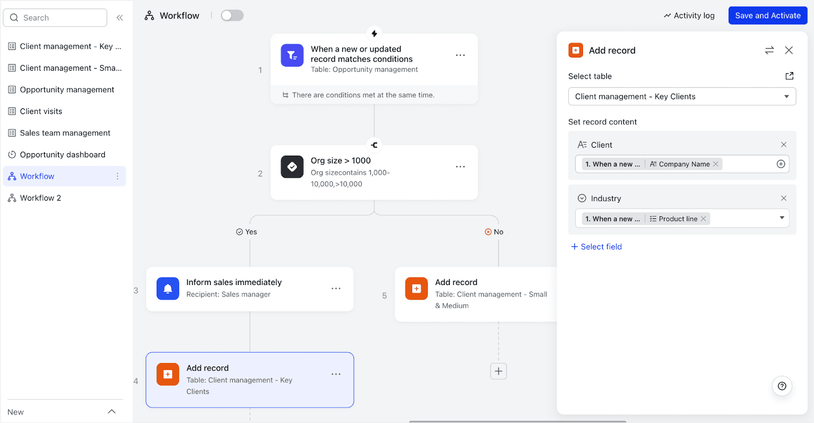 Lark Base Workflow