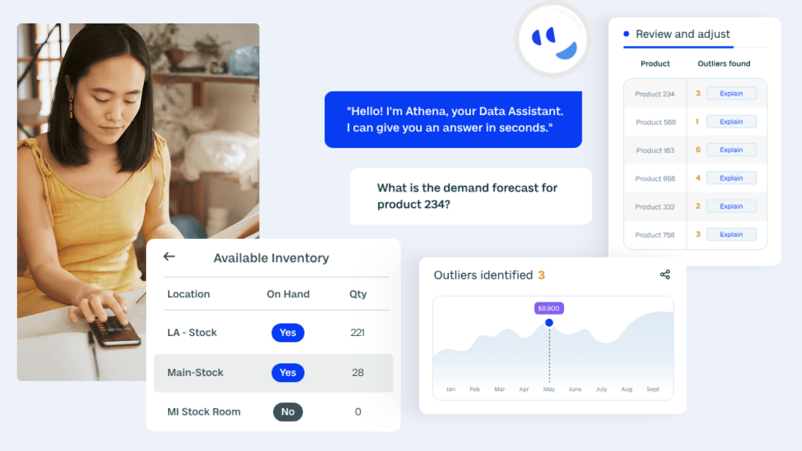 Product Interface of Fishbow