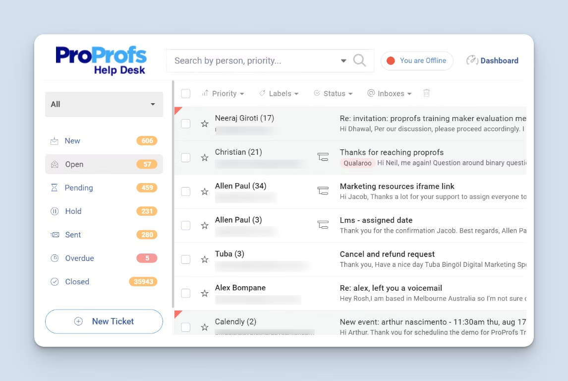 Help Scout CRM ticketing system built for human-centric support