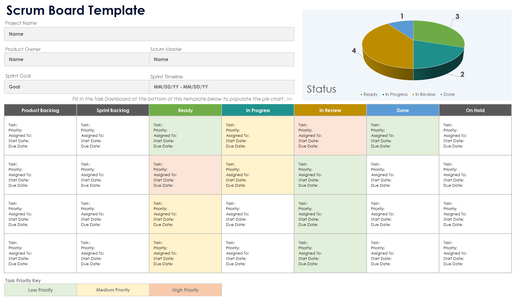 Smartsheet: Spreadsheet-based scrum management