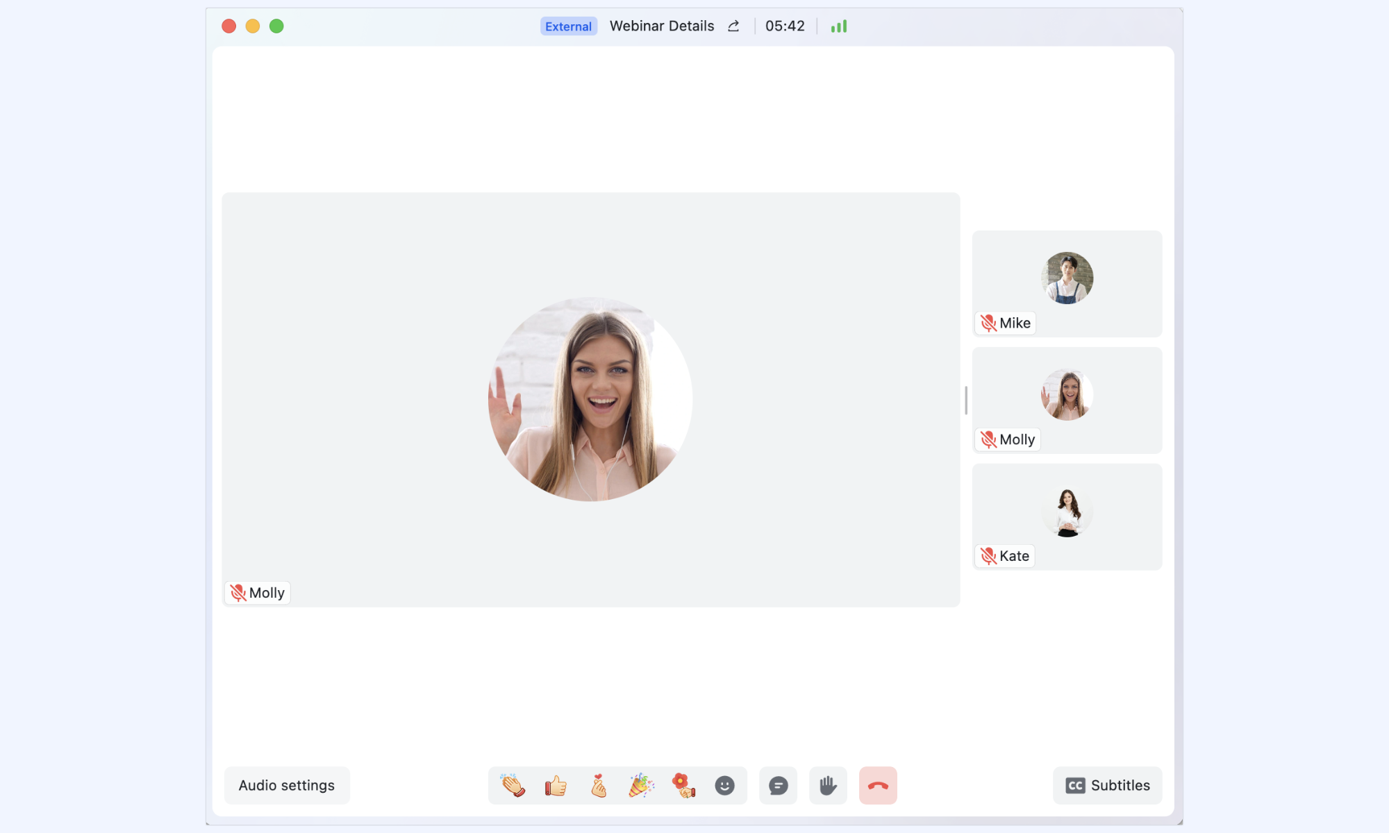 Diverse interaction and engagement tools