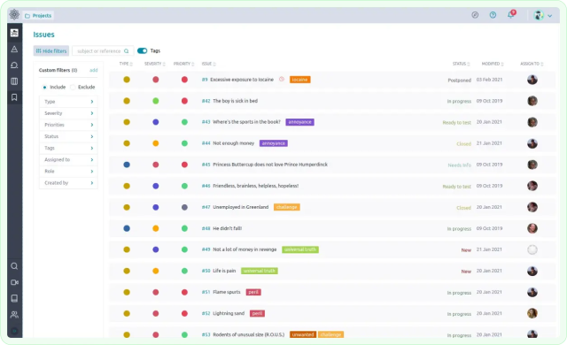 Taiga open source agile project management tool