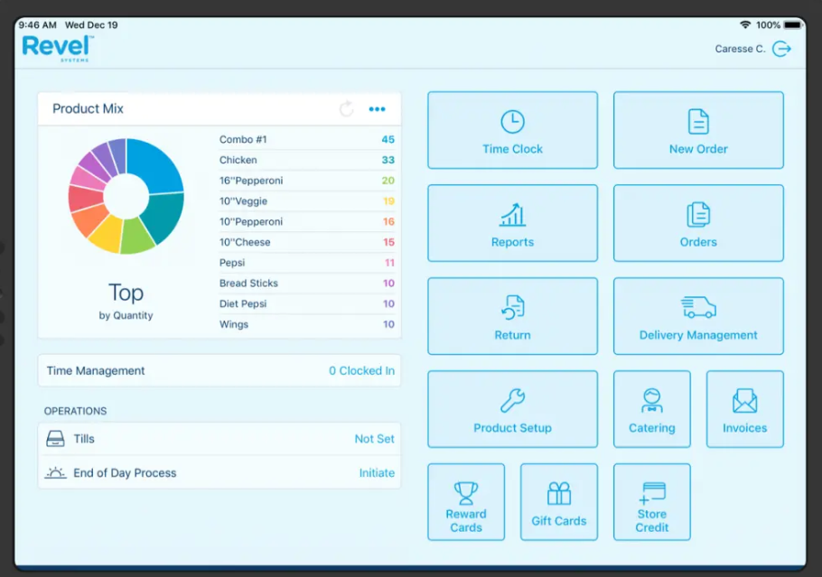 Revel Systems is a retail POS and store management platform