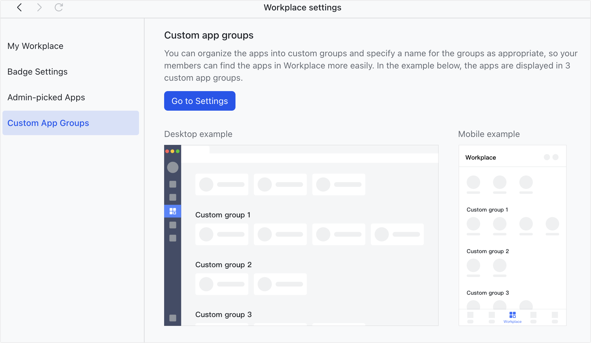 Admin | Get started with Default Workplace